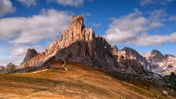 Vue panoramique sur le col de Giau, Dolomites, Italie — Photo de stock