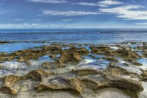 Vista panorâmica da praia da lagoa de Yanchep, Perth, Austrália Ocidental, Austrália — Fotografia de Stock