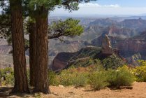 Vista panorâmica de Point Imperial, Grand Canyon, Arizona, América, EUA — Fotografia de Stock