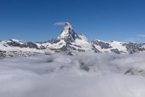 Vista panorâmica da montanha Matterhorn, Zermatt, Suíça — Fotografia de Stock