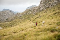 Randonnées pédestres en montagne, Majorque, Espagne — Photo de stock