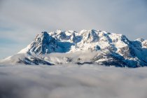 Vista panorámica del paisaje de montaña, Salzburgo, Austria - foto de stock