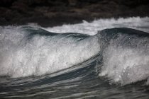 Close-up vied of a wave breaking, New Zealand — Stock Photo