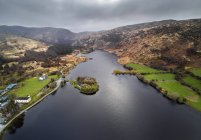 Вид з острова Барра Gougane, графстві Корк, Ірландія — стокове фото