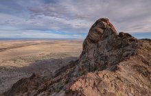Vue panoramique sur les montagnes Mohawk, comté de Yuma, Arizona, Amérique, États-Unis — Photo de stock