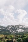 Scenic view of Wasatch Mountains, Utah, America, USA — Stock Photo