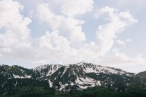 Vue panoramique sur les montagnes Wasatch, Utah, Amérique, États-Unis — Photo de stock