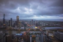 Нічний краєвид Вікторії, Австралія — стокове фото