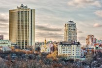 Scenic view of Kyiv cityscape, Ukraine — Stock Photo