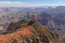 Vista panoramica sul Monte Hayden, Grand Canyon, Arizona, America, USA — Foto stock