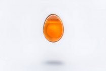 Sección transversal de un huevo - foto de stock