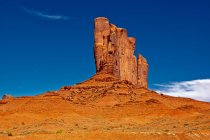 Scenic view of Elephant Butte, Monument Valley, Arizona, America, USA — Stock Photo