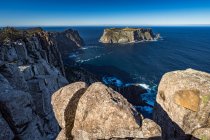 Vista panorámica del Cabo Pilar, Tasmania, Australia - foto de stock