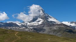View of Matterhorn from Gornergrat, Switzerland — Stock Photo