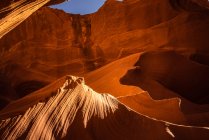 Живописный вид на каньон Лоуэр Антилопы, Пейдж, Аризона, Америка, США — стоковое фото