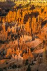 Vista panorámica de Bryce Canyon al amanecer, Utah, América, EE.UU. - foto de stock