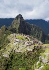 Malerische Aussicht auf machu picchu, cuzco, peru — Stockfoto