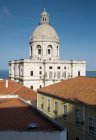Scenic view of National Pantheon, Santa Engracia Church, Sao Vicente de Fora, Lisbon, Portugal — Stock Photo