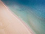 Aerial view of blue beach, australia — Stock Photo
