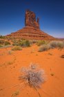 Parque Tribal Navajo naranja paisaje rojo - foto de stock