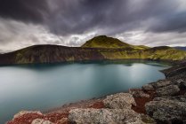 Scenic view of majestic landscape, iceland — Stock Photo