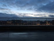 Vista de la ciudad de Estocolmo en Suecia - foto de stock