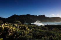 Vista panoramica sul Faro di Punta Teno, Tenerife, Isole Canarie, Spagna — Foto stock