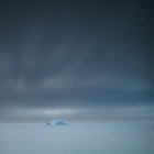 Scenic view of Iceberg floating in a lagoon, Akrahreppur, Northwestern Region, Iceland — Stock Photo