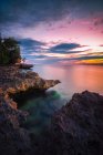 Scenic view of Ocean Sunset, Gorontalo, Indonesia — Stock Photo