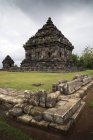 Vue panoramique sur le temple Candi Ijo, Yogyakarta, Indonésie — Photo de stock