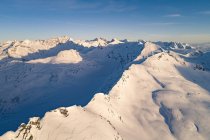 Snowcapped гірські вершини, Sportgastein, Зальцбург, Австрія — стокове фото