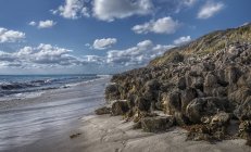 Vista panorámica de la costa rocosa, Perth, Australia Occidental, Australia - foto de stock