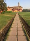 Vista panoramica di South Block edificio del governo, Nuova Delhi, India — Foto stock