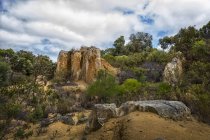 Мальовничим видом The Pinnacles, Nambung Національний парк, Західна Австралія, Австралія — стокове фото