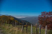 Vista panorâmica da paisagem rural, Sarajevo, Bósnia e Herzegovina — Fotografia de Stock
