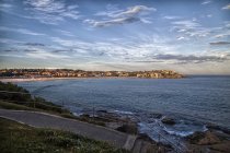 Vista panoramica su Bondi Beach, Sydney, Nuovo Galles del Sud, Australia — Foto stock