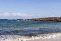 Vista panorâmica da paisagem da praia rural, Dunsborough, Austrália Ocidental, Austrália — Fotografia de Stock