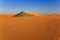 Close-up view of sand dunes in the desert, Saudi Arabia — Stock Photo