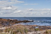 Vista panorámica del paisaje de playa rural, Augusta, Australia Occidental, Australia - foto de stock