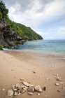 Vista panorâmica da praia tigela verde, Kuta, Bali, Indonésia — Fotografia de Stock