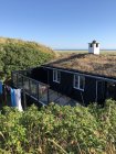 Vista panorámica de Summerhouse, Fanoe, Jutlandia, Dinamarca - foto de stock