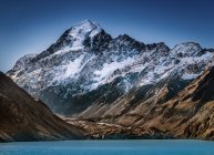 Malerischer Blick auf Mount Cook, Südinsel, Neuseeland — Stockfoto