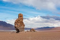 Vista panorâmica da formação rochosa de Pacana Monks, Paso de Jama, Susques, Jujuy, Argentina — Fotografia de Stock