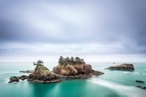 Scenic view of Coastal islands, Samuel H Boardman State Park, Oregon, America, USA — Stock Photo