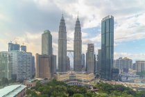 City Skyline, Kuala Lumpur, Malásia — Fotografia de Stock