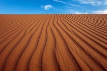 Крупный план песчаных дюн в пустыне, Саудовская Аравия — Stock Photo