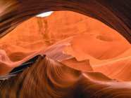 Primo piano dell'Antelope Canyon, Arizona, America, USA — Foto stock