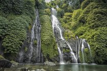 Scenic view of Banyumala Twin Waterfalls, Bali, Indonesia — Stock Photo
