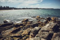 Vista dalle scogliere di Manly Beach, Sydney, Nuovo Galles del Sud, Australia — Foto stock