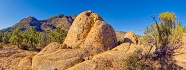 Massi giganti, Area ricreativa del bacino di granito, Prescott National Forest, Arizona, Stati Uniti d'America — Foto stock